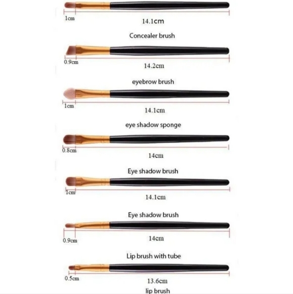 NWT Profesional 20 Piece Makeup Brush - Picture 5 of 7